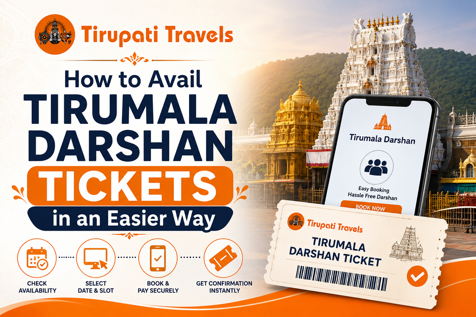How to Avail Tirumala Darshan Tickets Easily
