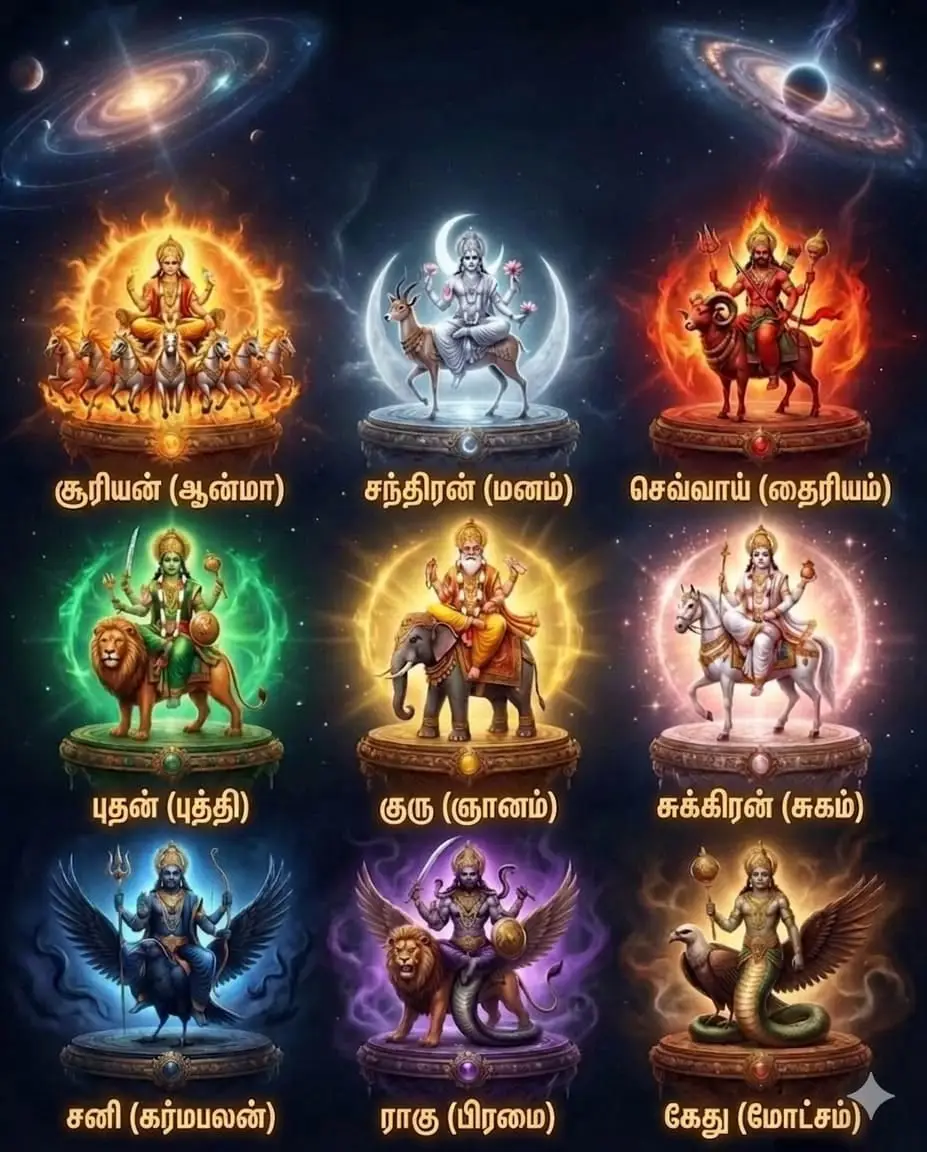 chennai to navagraha temple car rental package