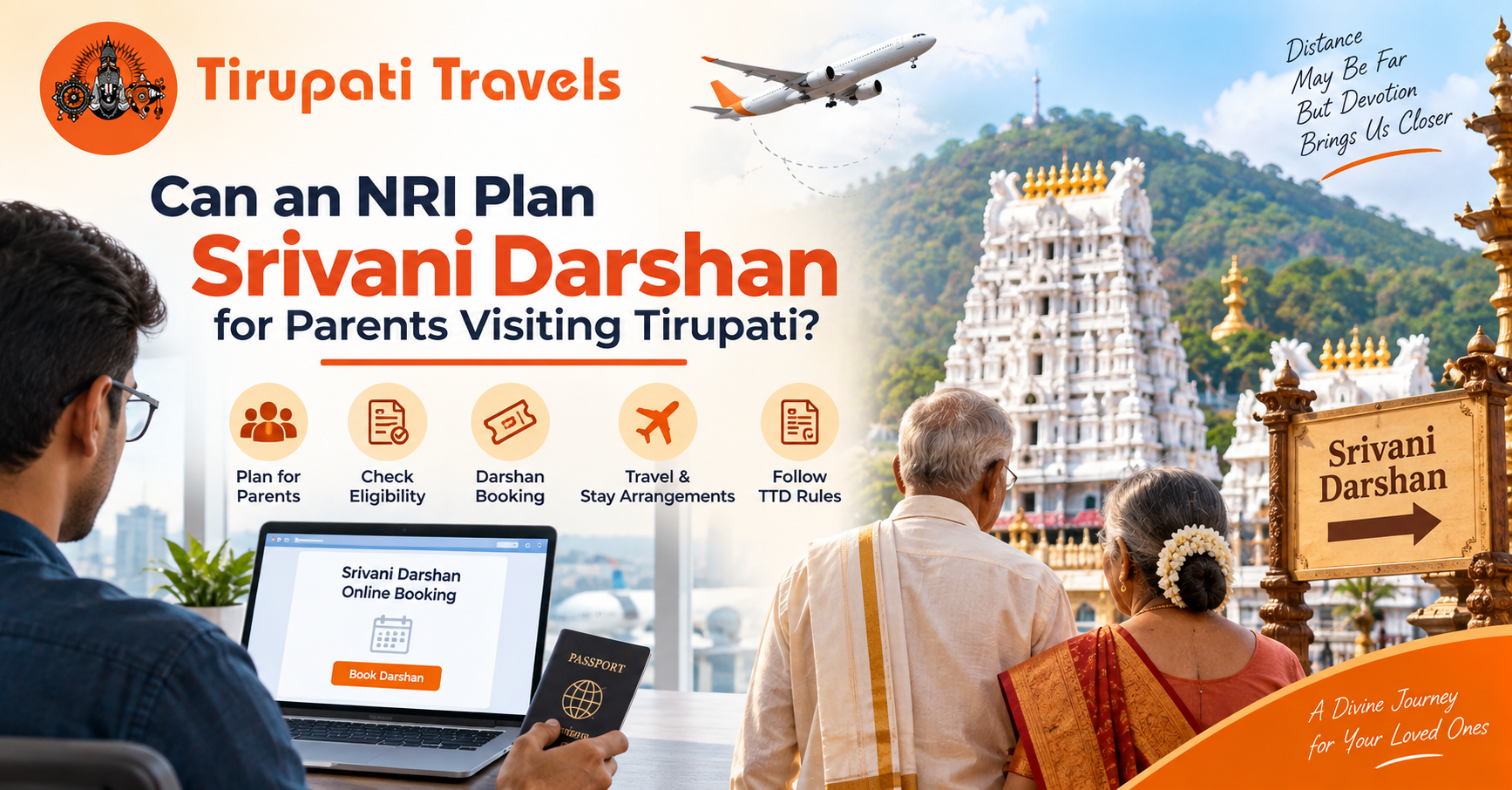 Can an NRI Plan Srivani Darshan for Parents Visiting Tirupati?