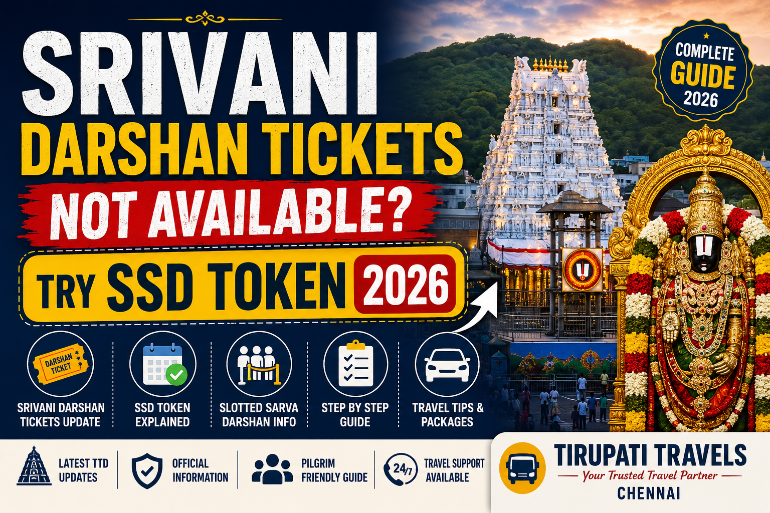 Srivani Darshan Tickets Not Available Try SSD Token 2026