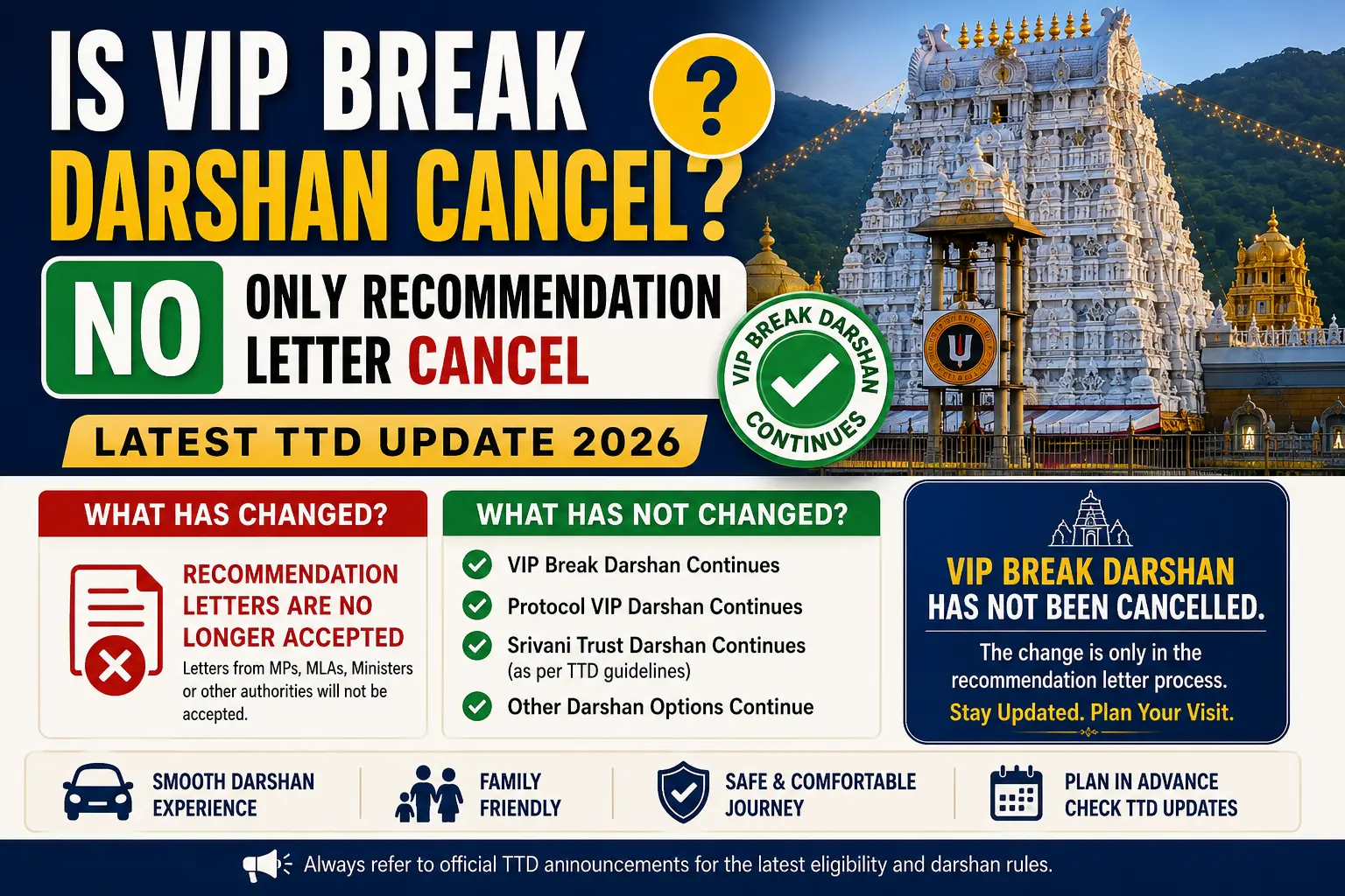 VIP Break Darshan
