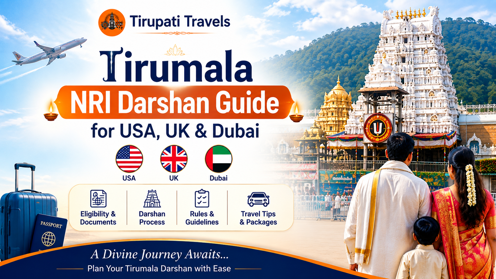 Tirumala NRI Darshan Guide for USA, UK & Dubai