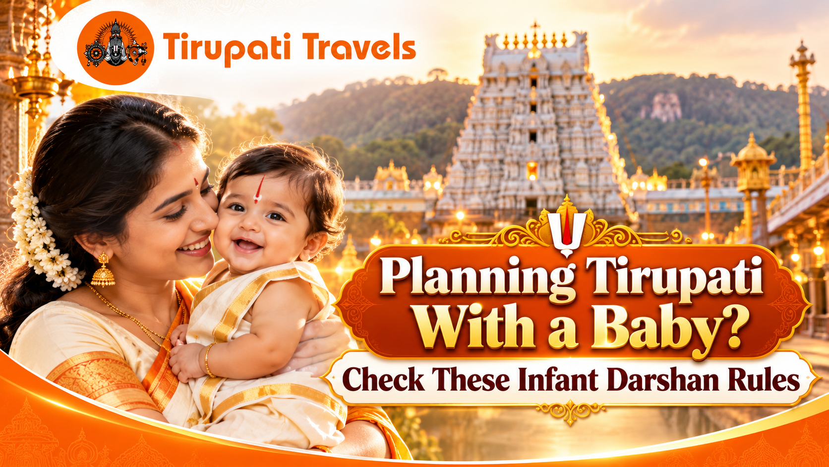 Planning Tirupati With a Baby - Check These Infant Darshan Rules