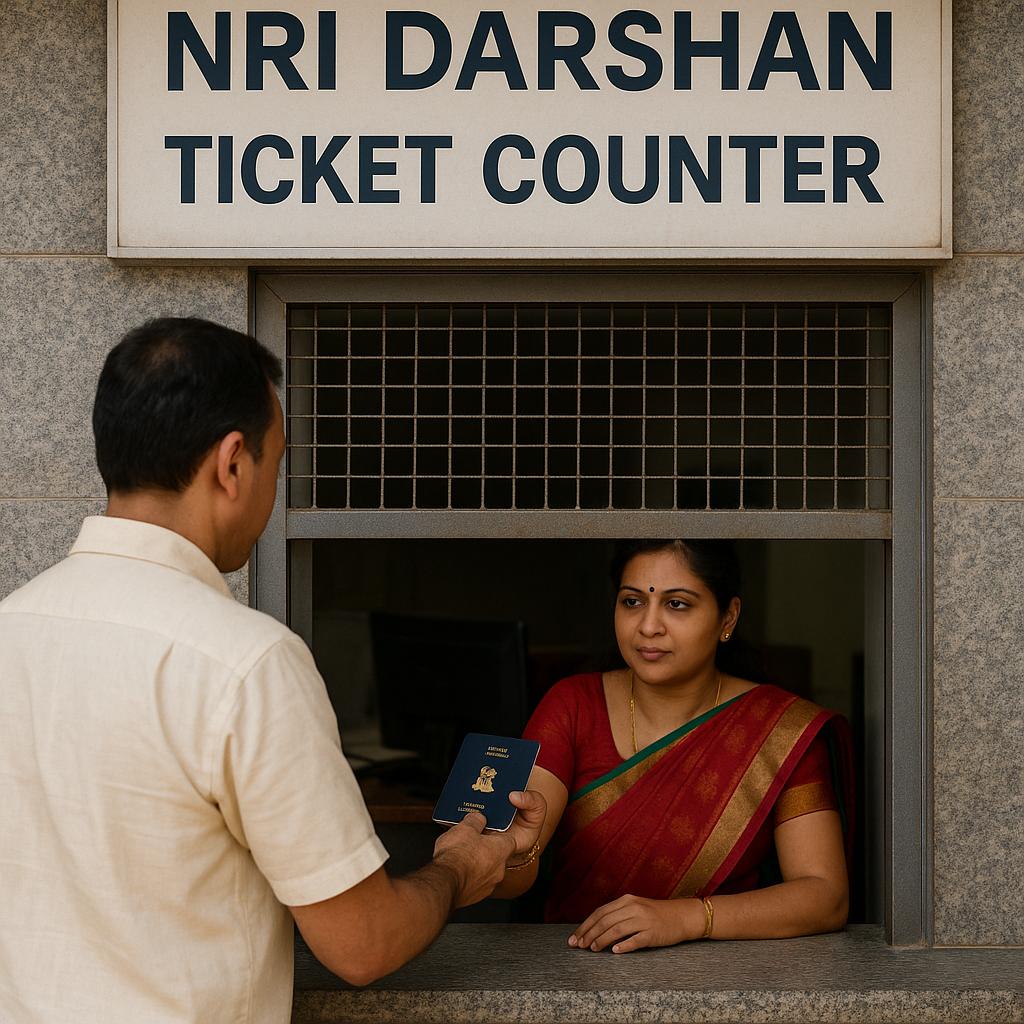 TTD NRI Darshan Counter Tirumala